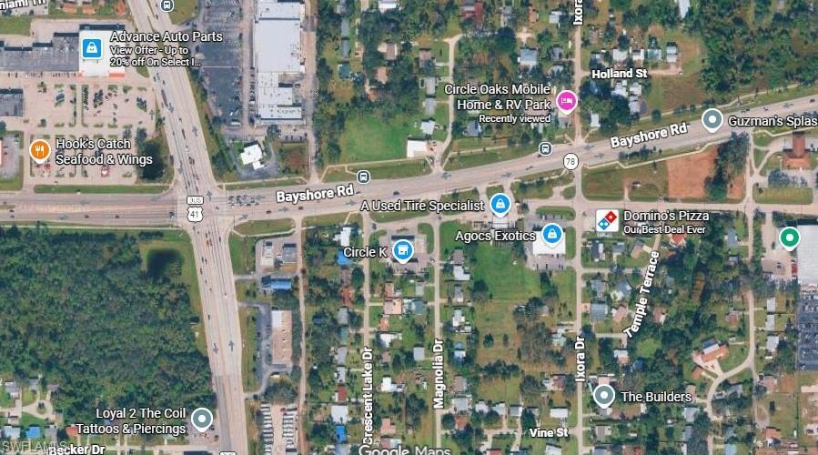 Image 4: broader Circle Oaks aerial view and location