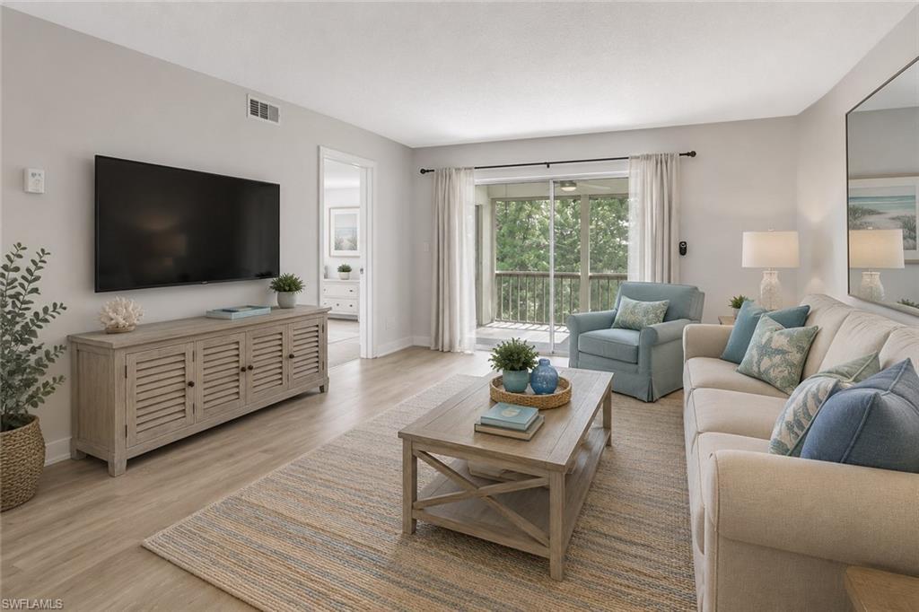 Image 1: Virtually Staged Living Room