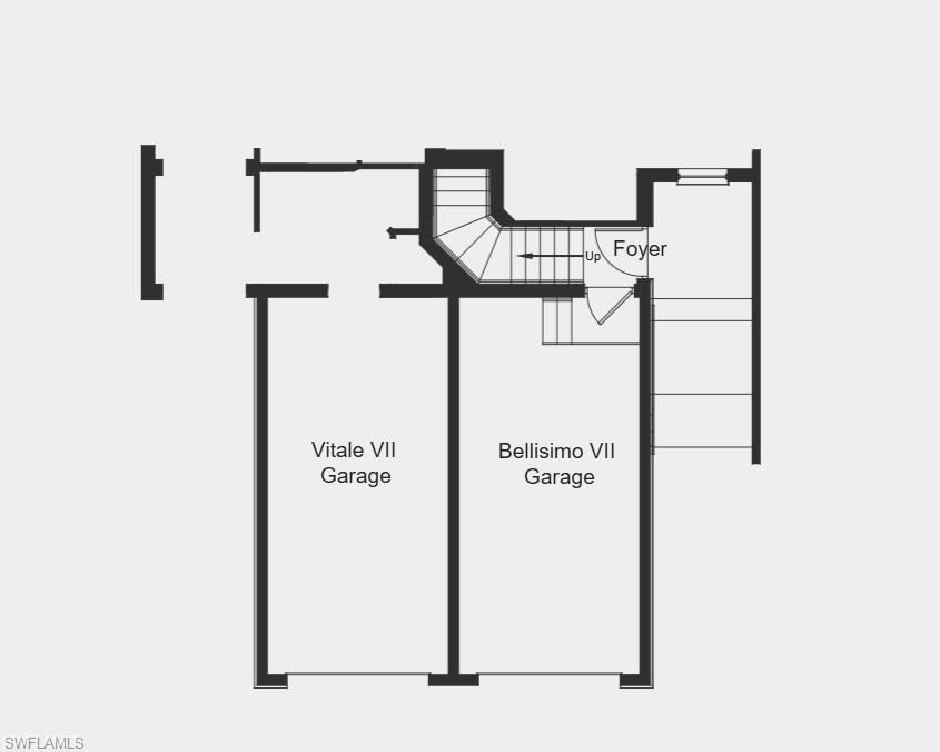 Image 3: Garage Layout - Additional Highlights Include: oak stair treads and painted risers, laundry room sink, kitchen island kneewall cabinets, wood look tile throughout, GE stainless Caf&eacute; appliance package, built-in fireplace with cabinets in the great room, and quartz countertops