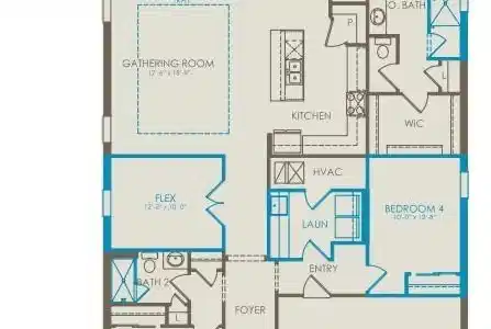 Image 2: Floor plan with structurals