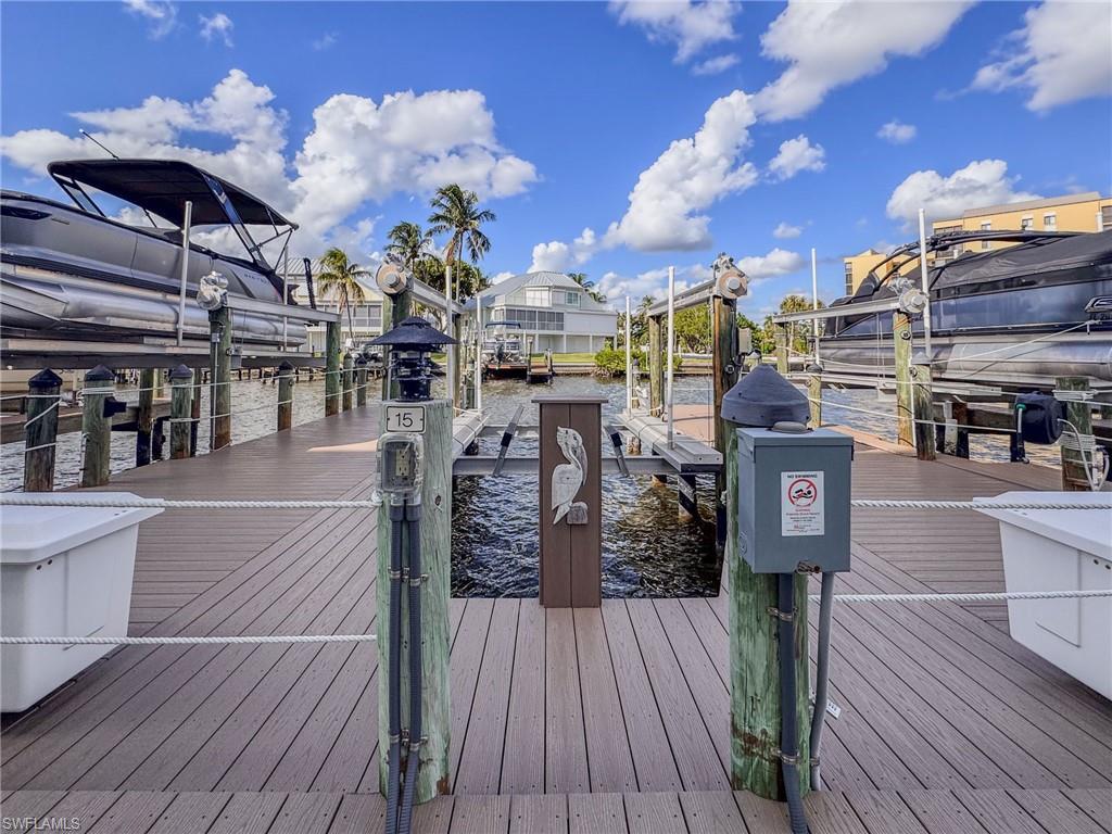 Image 1: DOCKS 15 & 16 HAVE BEEN COMBINED TO FORM ONE LARGE DOCK W/COMPOSITE DECKING