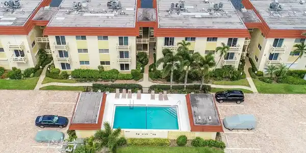 Image 3: Drone / aerial view of a nearby body of water
