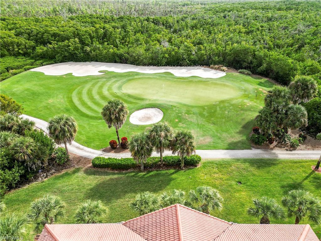 Image 3: Aerial view of the 14th Par 3 green