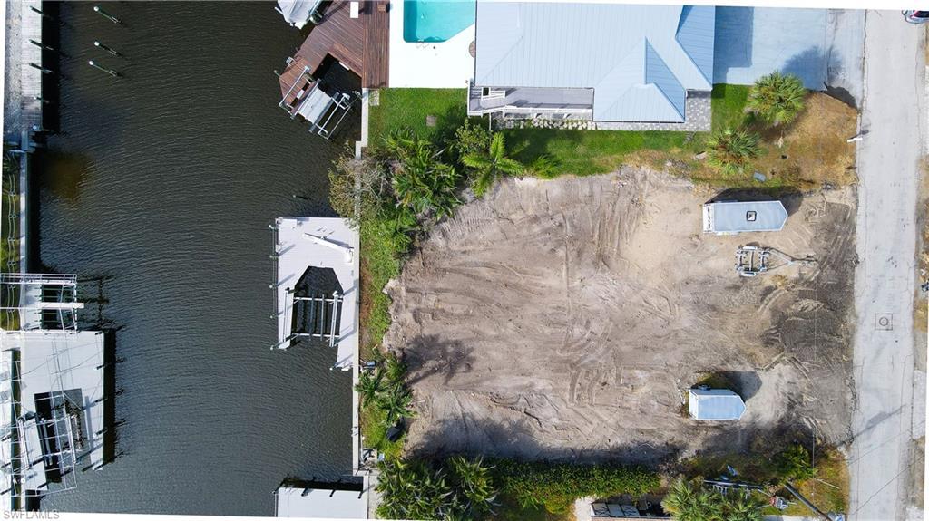 Image 4: Overhead of the cleared lot!  Ready to build a new home