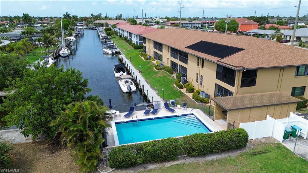 Image 1: Corner home! Pool and Canal View