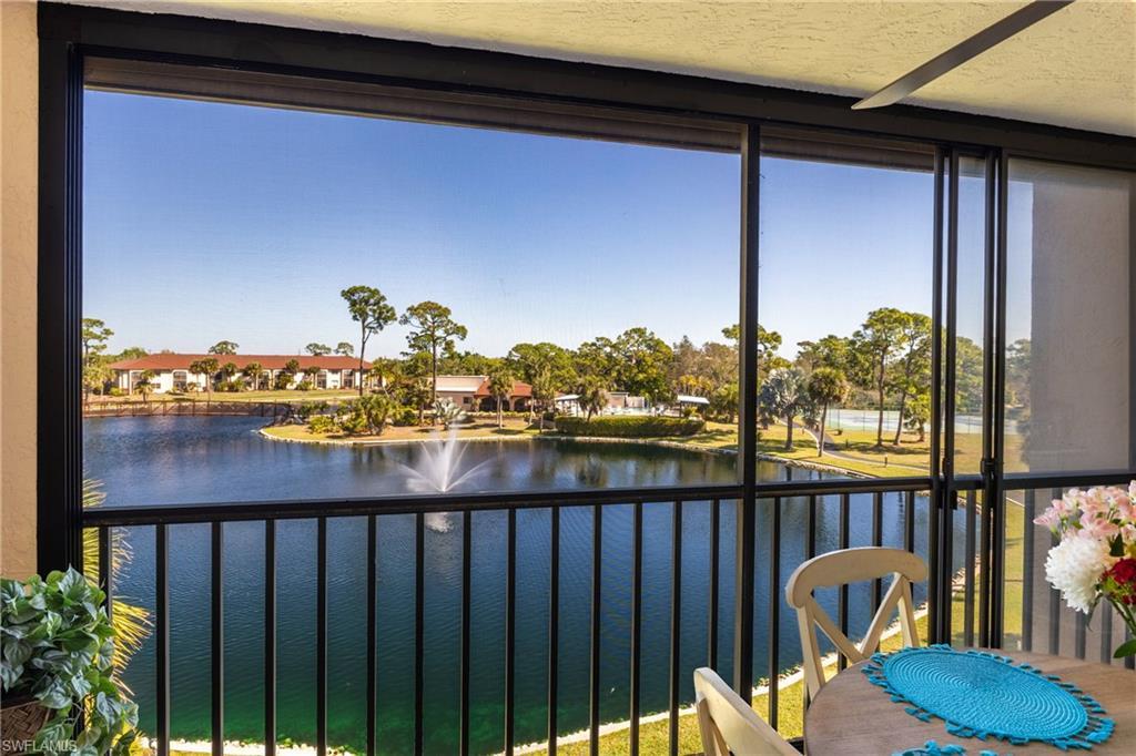 Image 1: Sunroom with a water view
