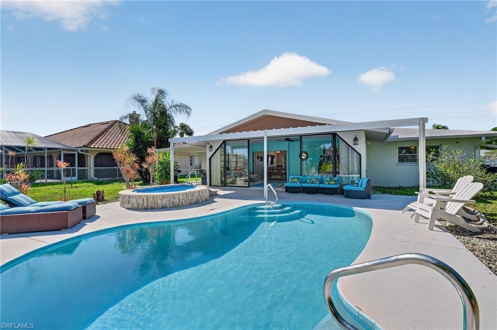 Image 1: Private Oasis Back Yard
