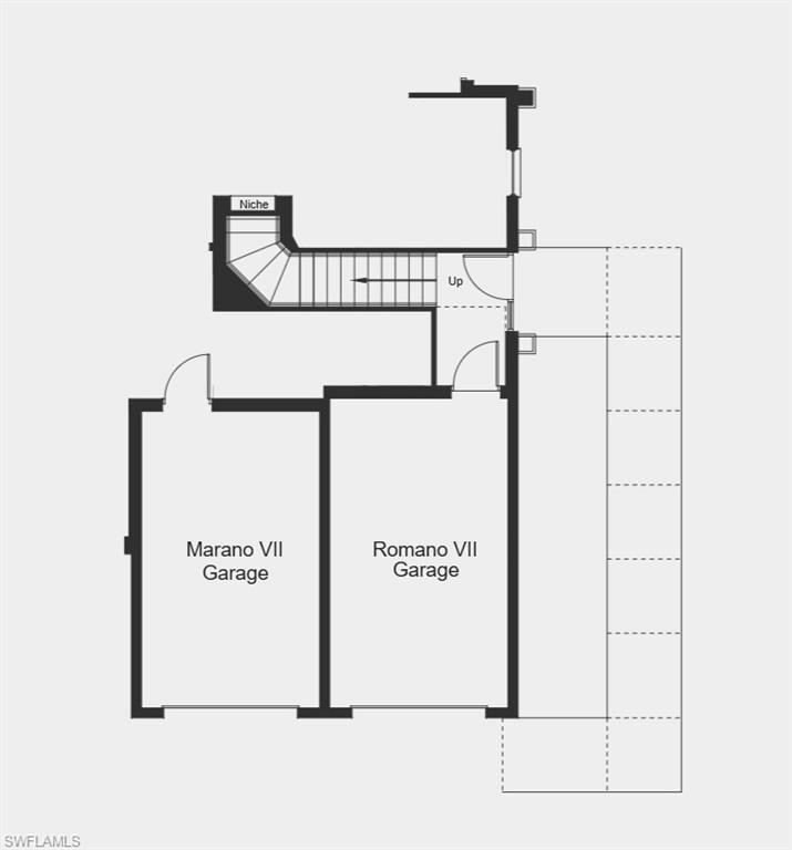 Image 3: Garage Plan - Additional Highlights Include: laundry room sink, crown molding, shower in place of tub in the secondary bath, and all appliances included