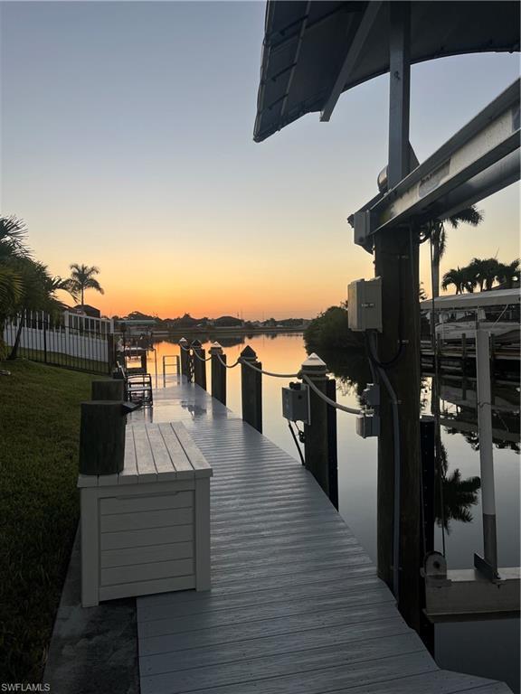 Image 1: SUNSET FROM YOUR TRIPLE DOCK