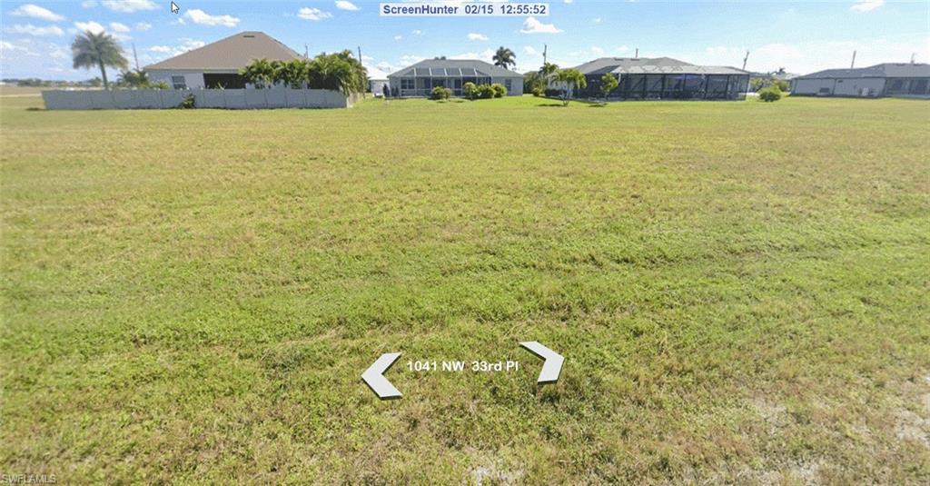 Image 1: Frontal view of homesite