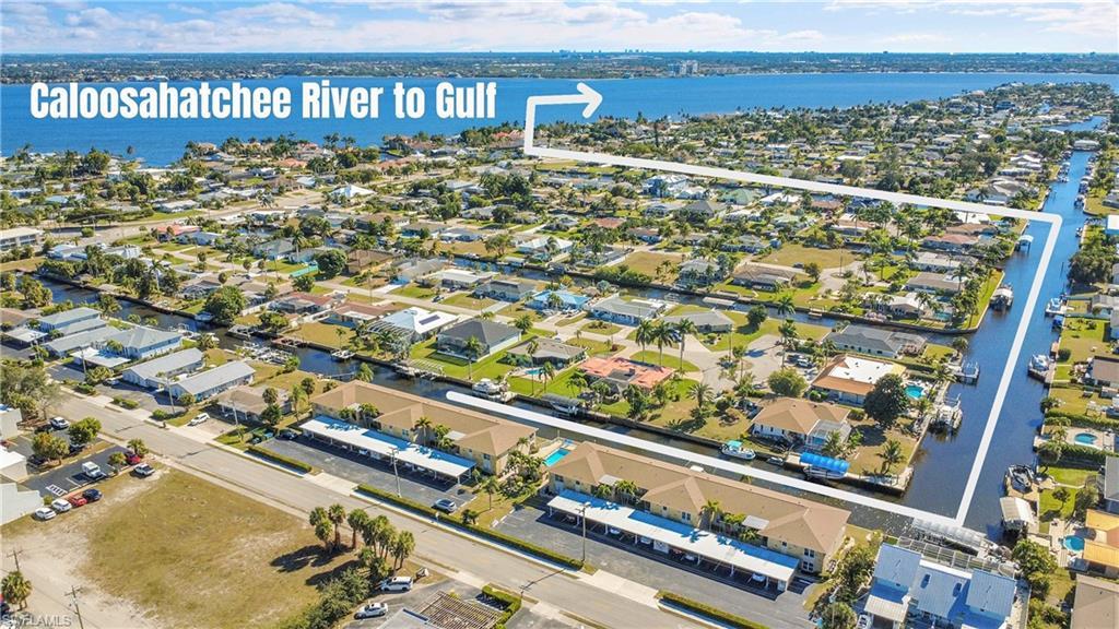 Image 1: 7 minute boat ride and 1 bridge to river from boat dock at Bella Vista, 1304 Miramar St #202.