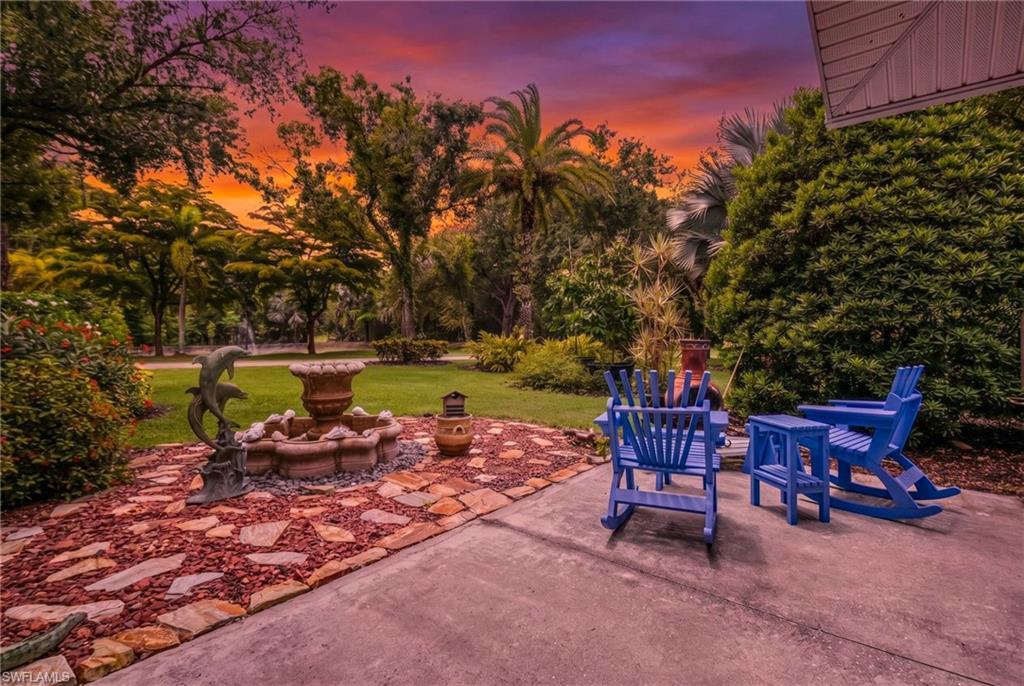 Image 4: Patio outside of residential home.