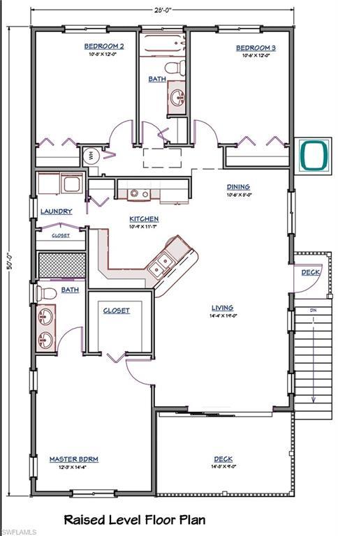 Image 3: Woodland Homes Floorplan Rendering