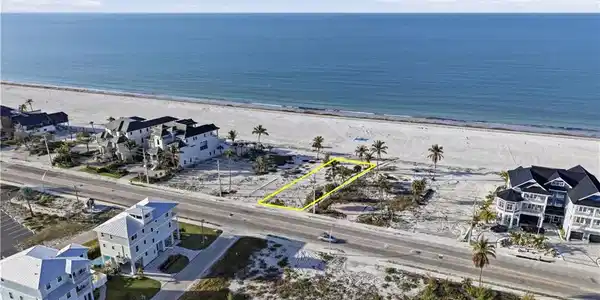 Image 3: Drone / aerial view of expansive coastline - Virtually Edited Image