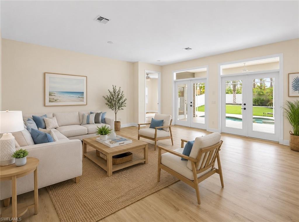 Image 4: Virtually staged living room