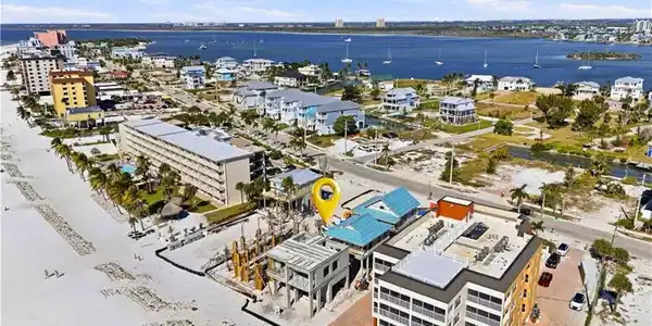Image 3: Aerial view of a nearby body of water - Virtually Edited Image