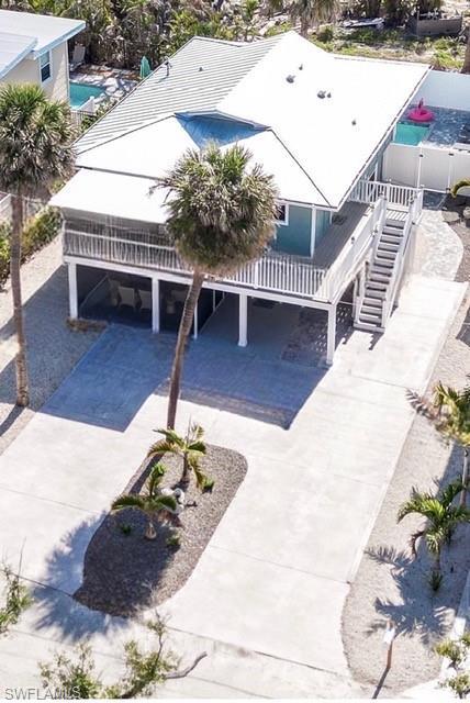 Image 1: Aerial view of house