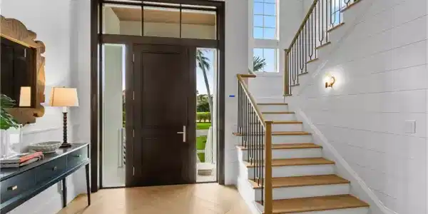 Image 3: Entryway featuring stairway