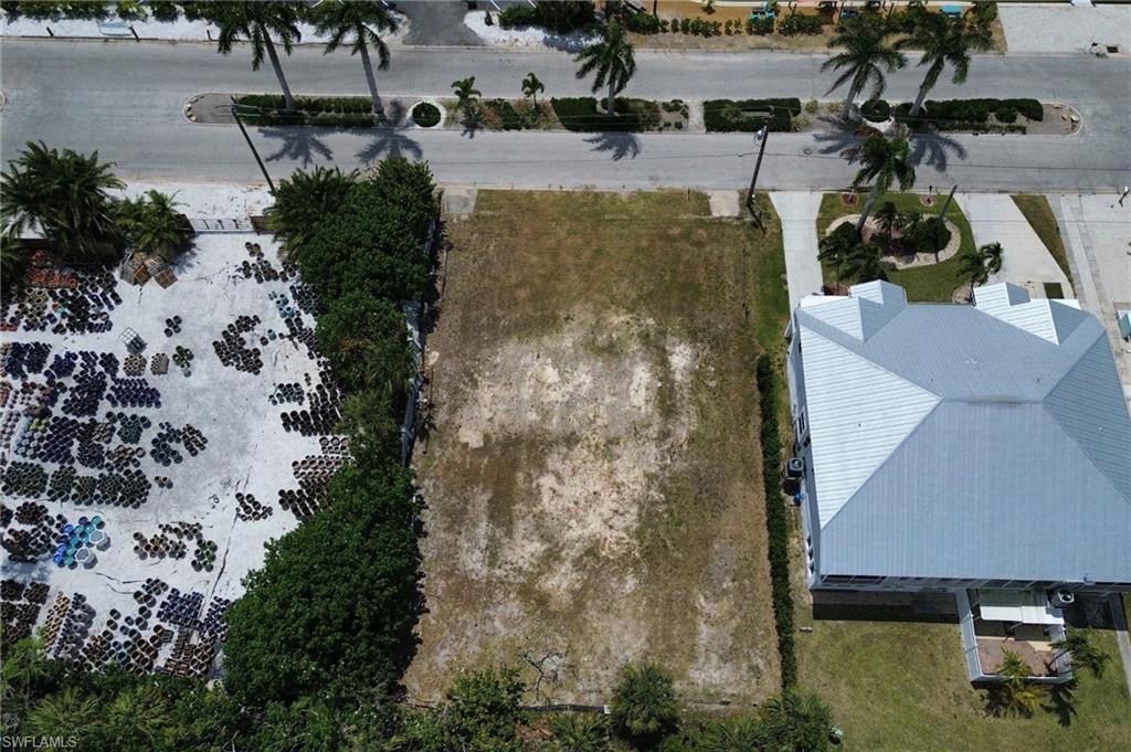Image 2: Aerial view of property's location with property parcel outlined