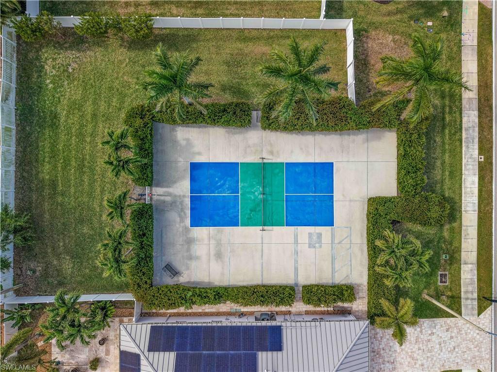Image 4: Aerial view of Pickle Ball Court