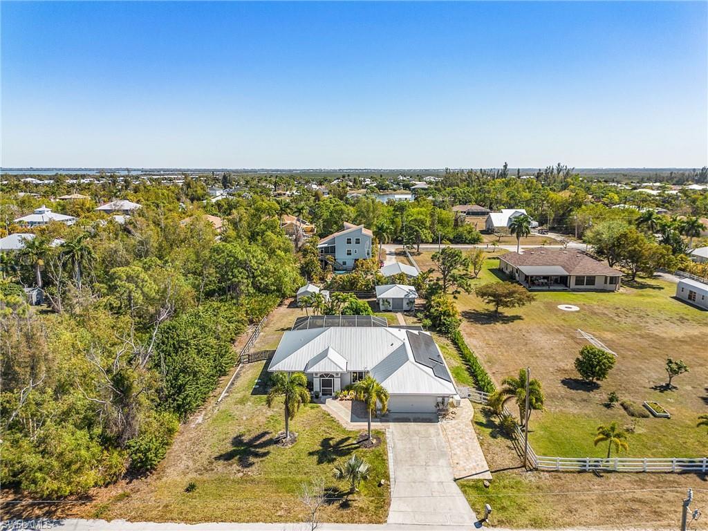 Image 3: Aerial perspective of suburban area