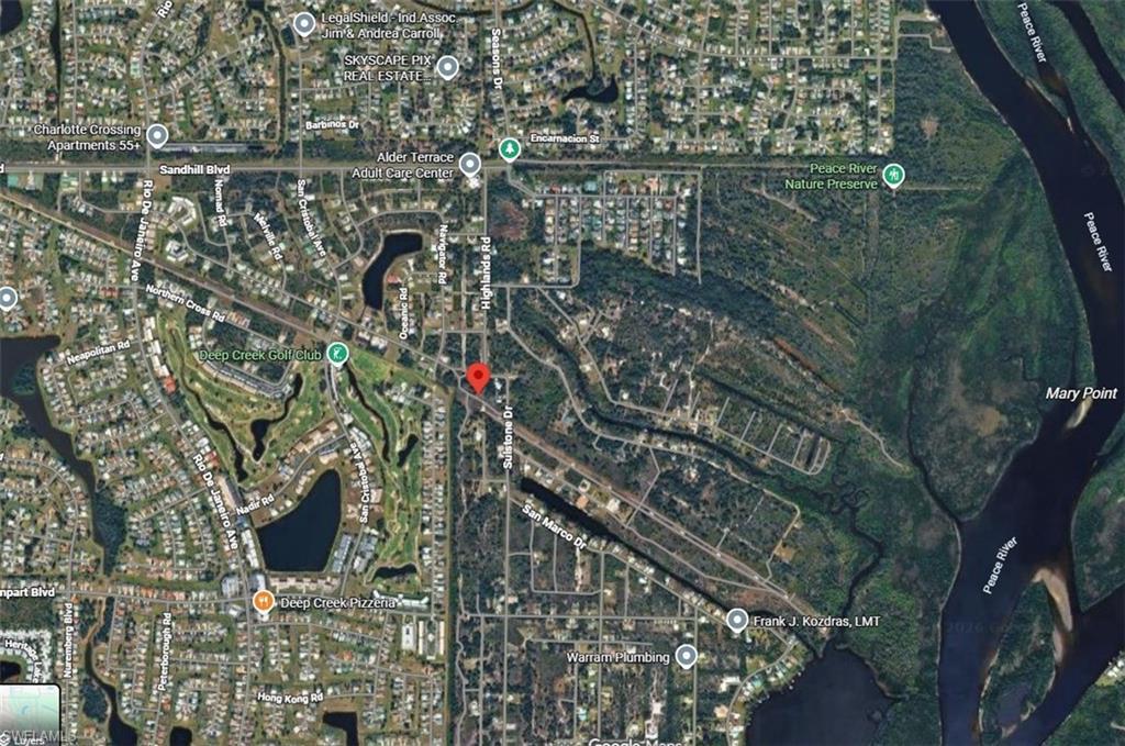 Image 1: Aerial view of property's location