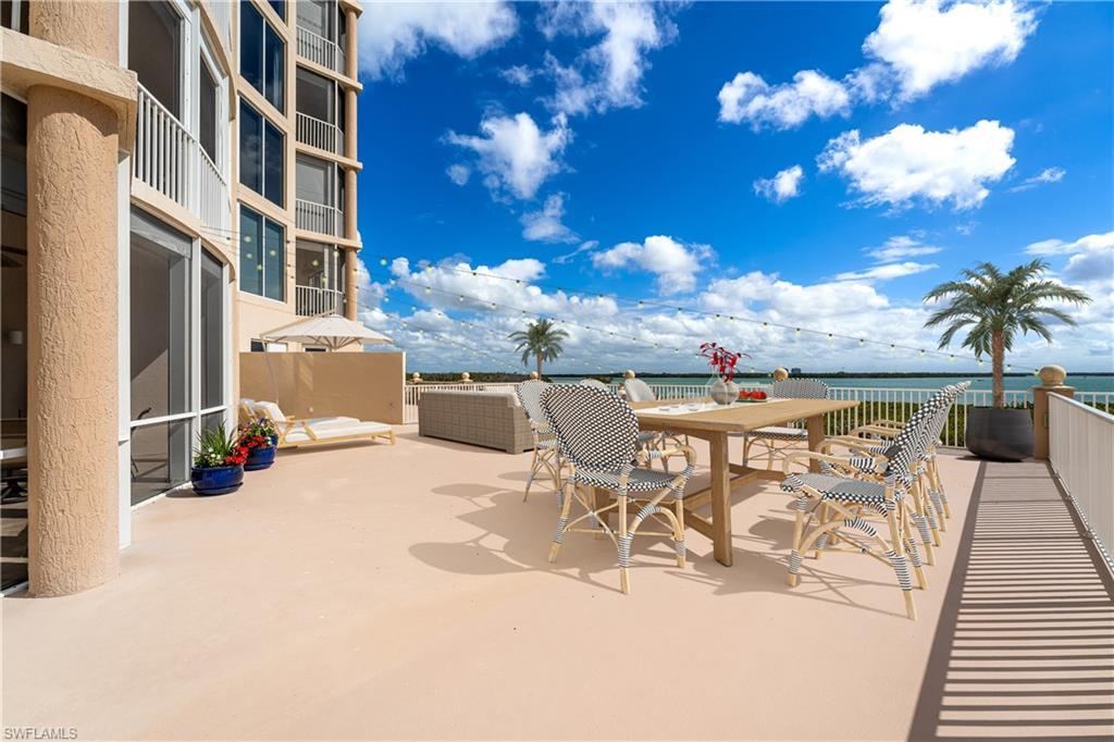 Image 4: View of private 200 sq ft patio