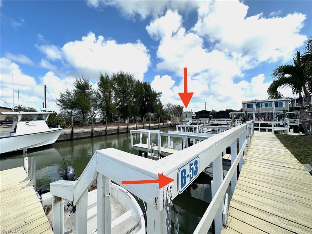 Image 4: Dock area with a water view