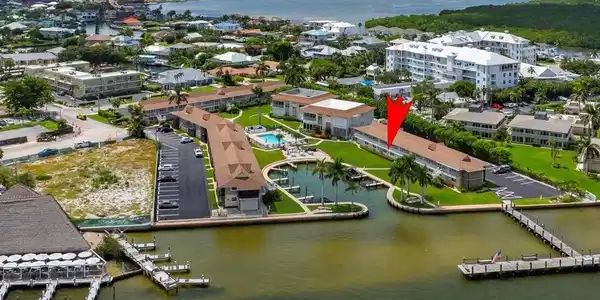 Image 2: Drone / aerial view of a nearby body of water