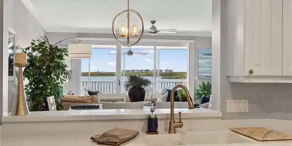 Image 2: VIEWS FROM THE KITCHEN!