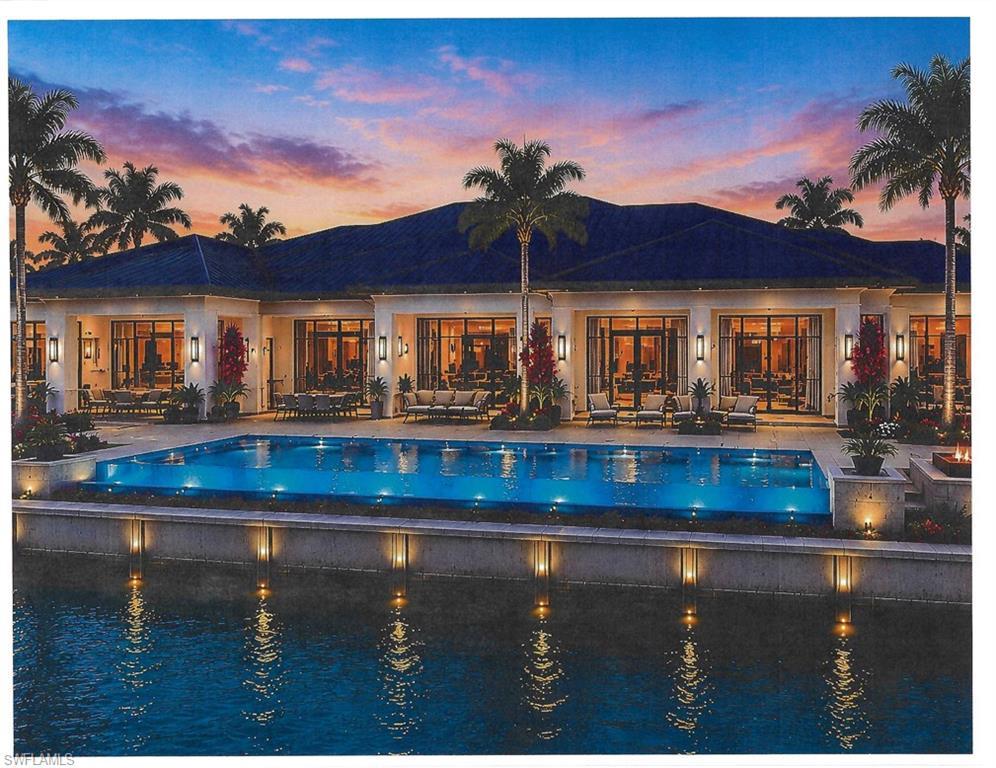 Image 2: NEW CONSTRUCTION RENDERING BOATERS' DREAM! FULLY ENGINEERED ARCHITECTURAL PLANS!!  Dock and Firepit not shown here