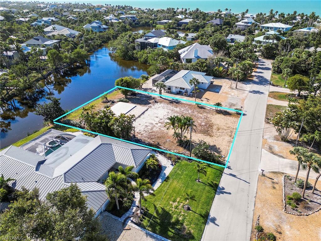 Image 2: Aerial view of lot. So close to beach