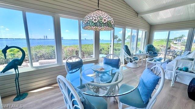 Image 2: Sunroom with sliding windows and River view