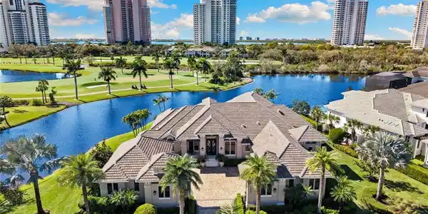 Image 2: Golf Course and Lake View