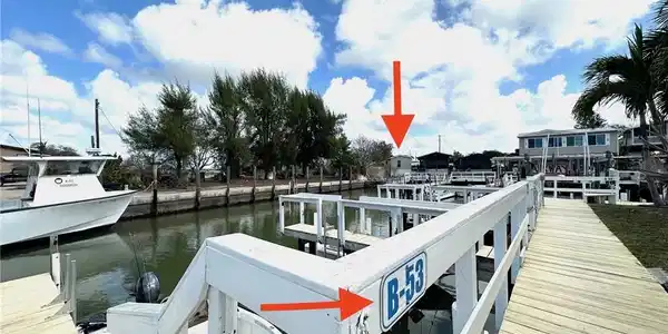 Image 4: Dock area with a water view