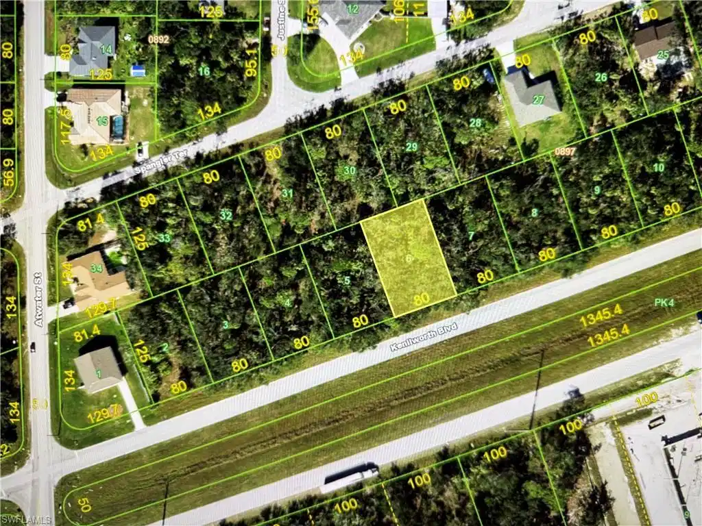 Image 1: Aerial view of property's location