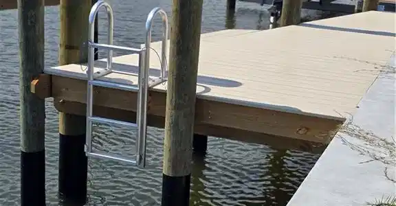 Image 2: New dock & concrete seawall