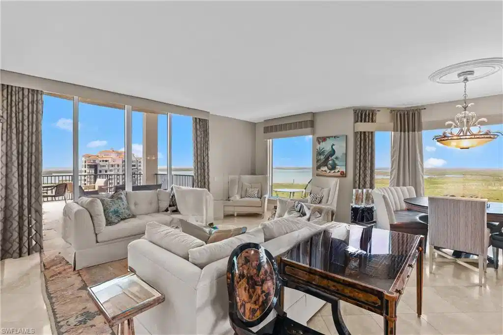 Image 1: family room with access to open lanai