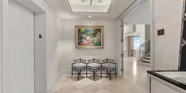 Image 2: private lower level elevator lobby