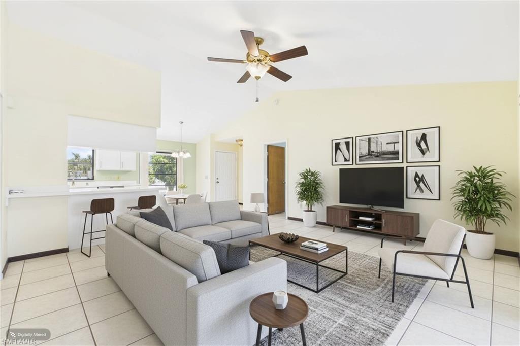 Image 3: Living Room. Picture is virtually staged.