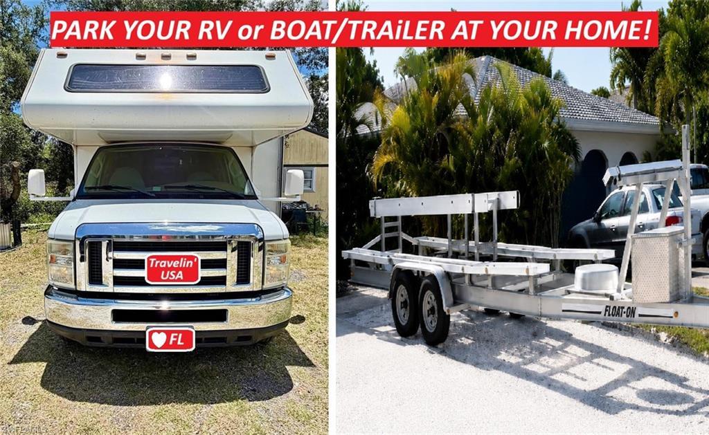 Image 4: Store your boat, trailer, and/or RV in your yard or driveway!