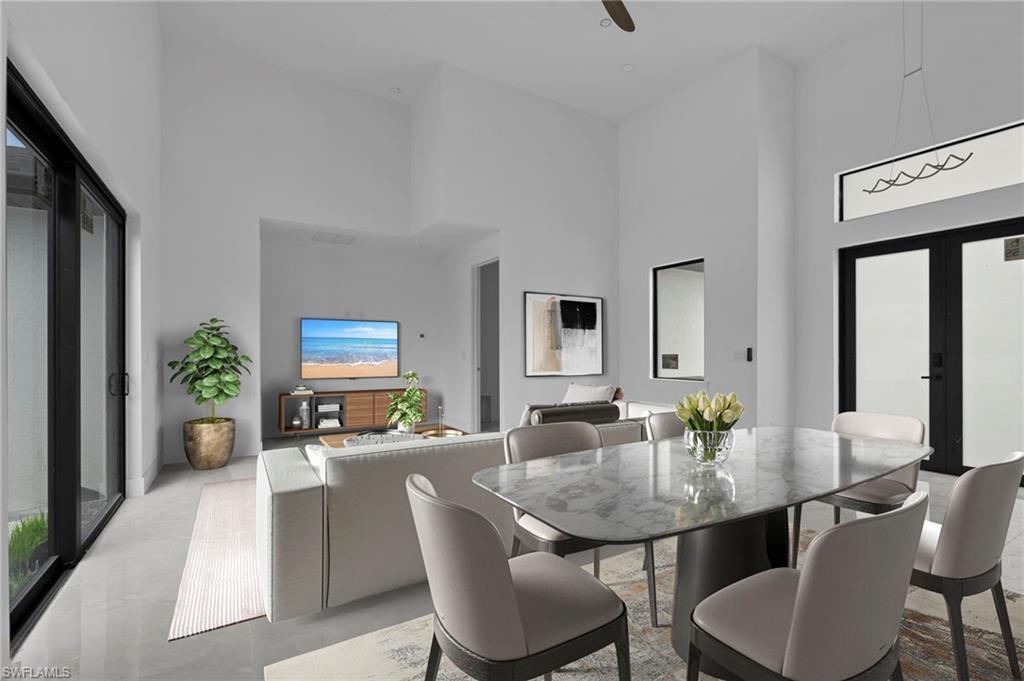Image 2: Living Area Virtually Staged
