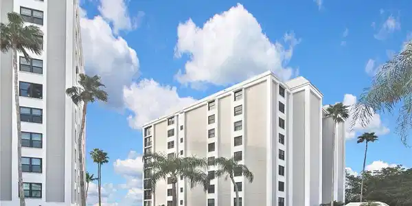 Image 2: View of apartment building / complex