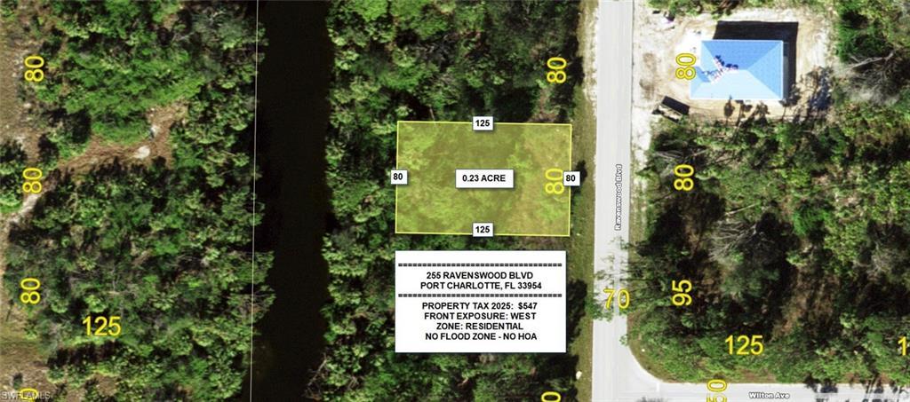 Image 1: Aerial view of property's location