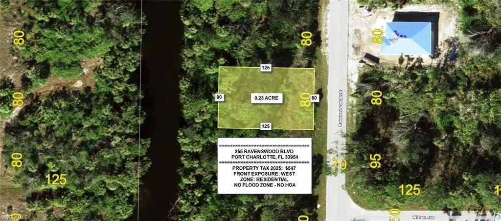 Image 1: Aerial view of property's location