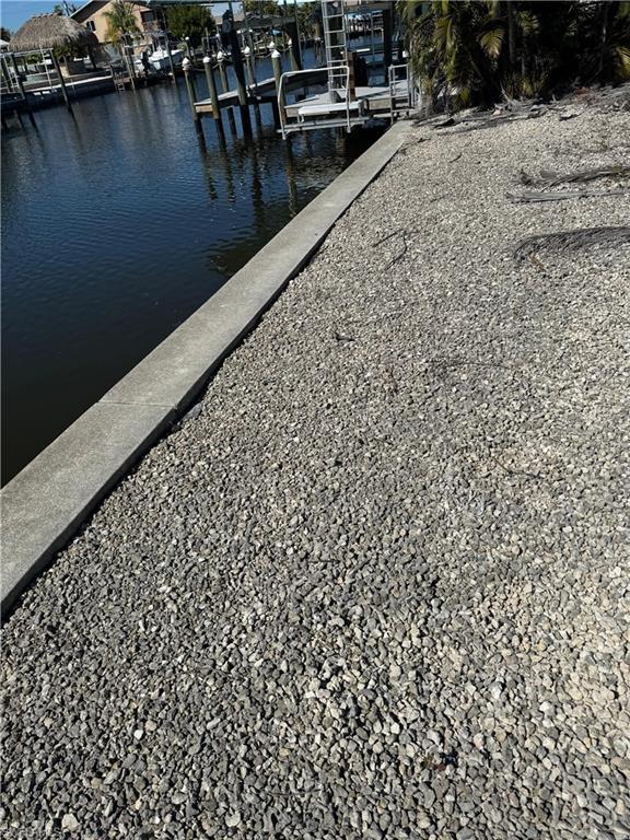 Image 3: Dock area with a water view