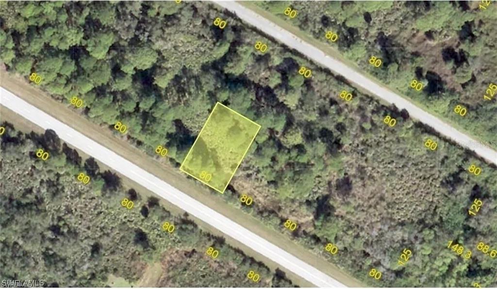 Image 1: Map / location featuring property parcel outlined