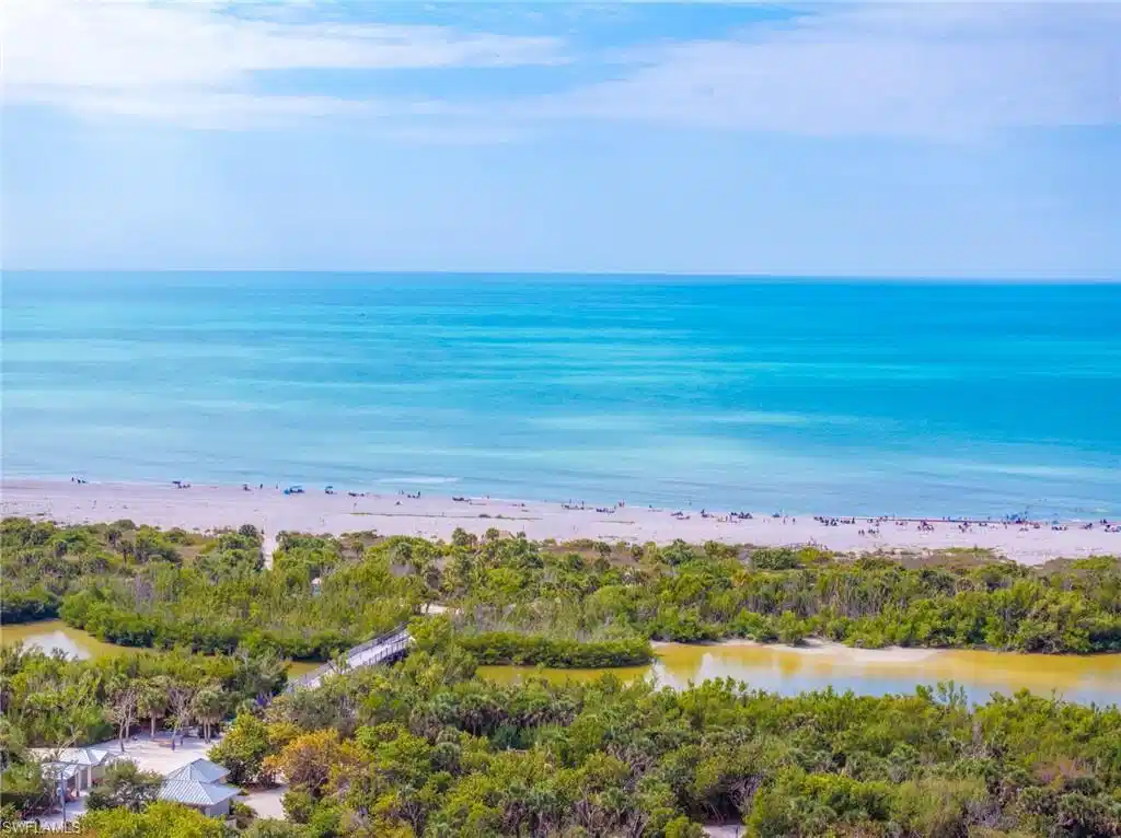 Image 1: Water view featuring local beach