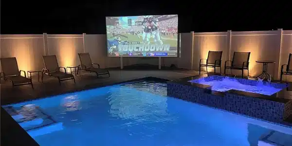 Image 4: Outdoor Projector
