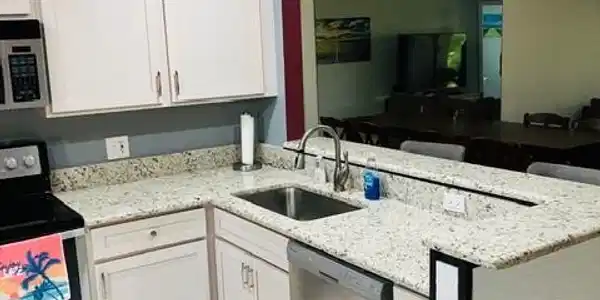 Image 3: Remodeled kichen featuring new soft close cabinets
